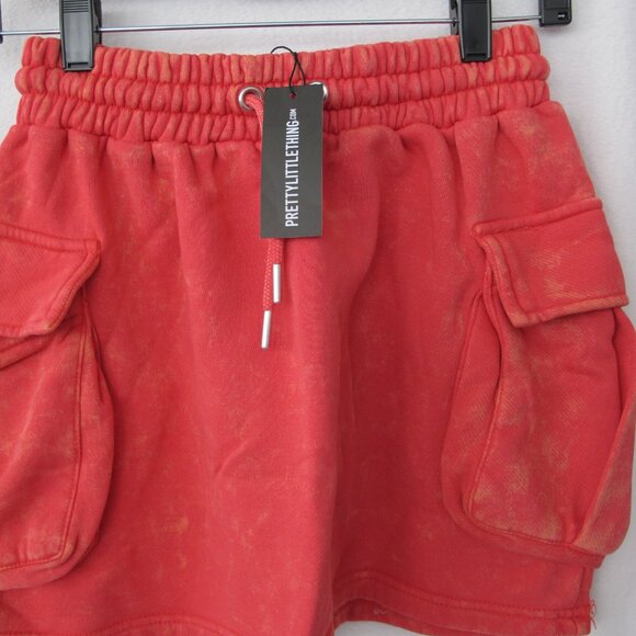 NWT PrettyLittleThing Cargo Sweat Skirt - Picture 3 of 14